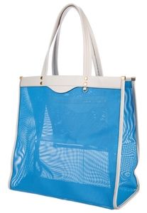 ANYA HINDMARCH
Leather Trimmed Mesh Tote